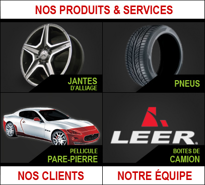 Nos produits et services - Nos clients - Notre équipe